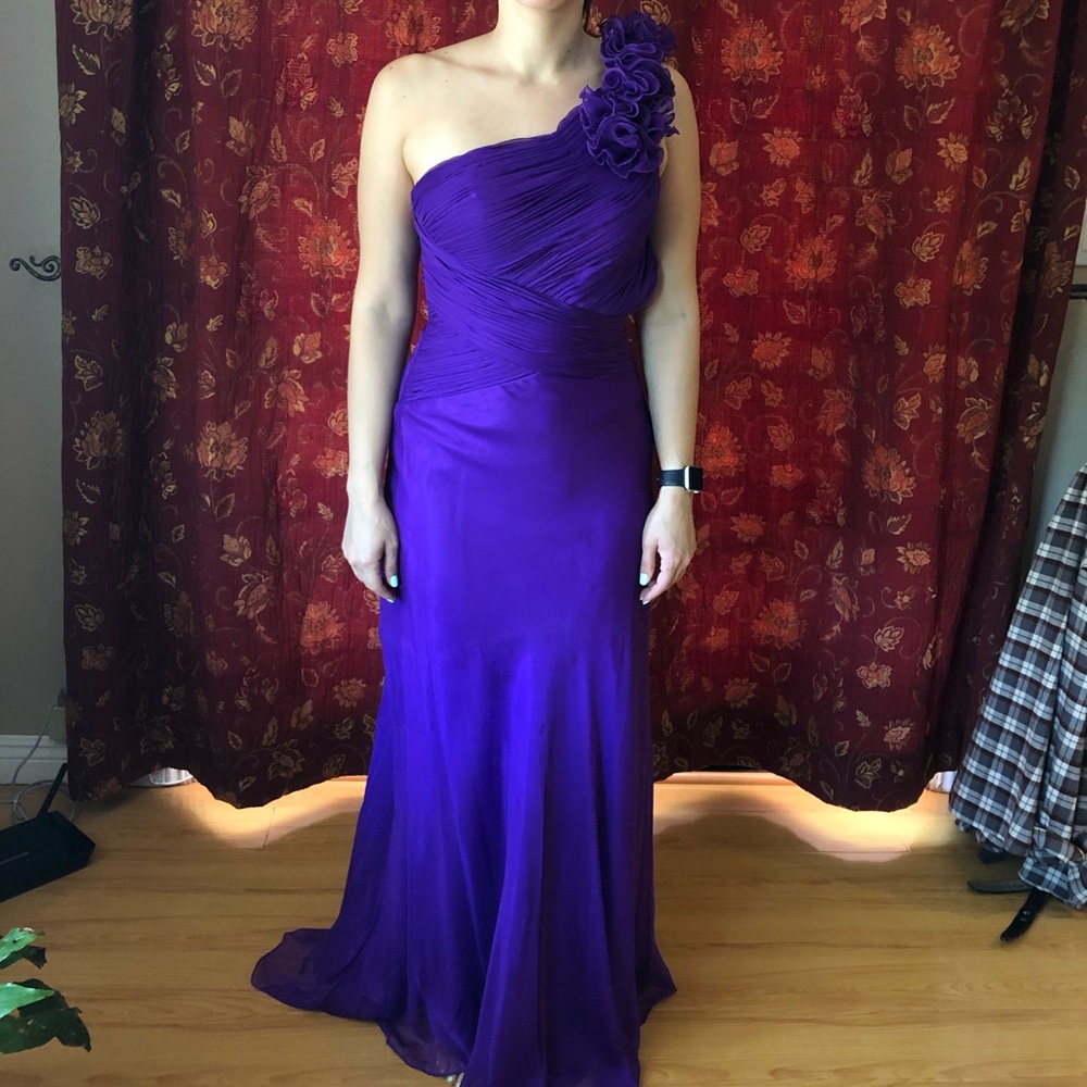 Purple Evening Dress